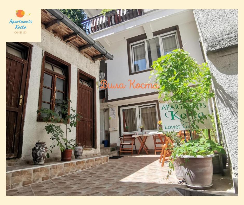 Vila Kosta City Center Port Ohrid Eksteriør bilde