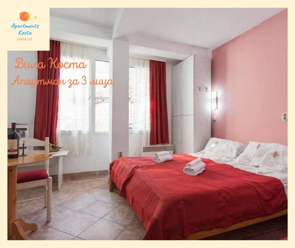 Vila Kosta City Center Port Ohrid Eksteriør bilde
