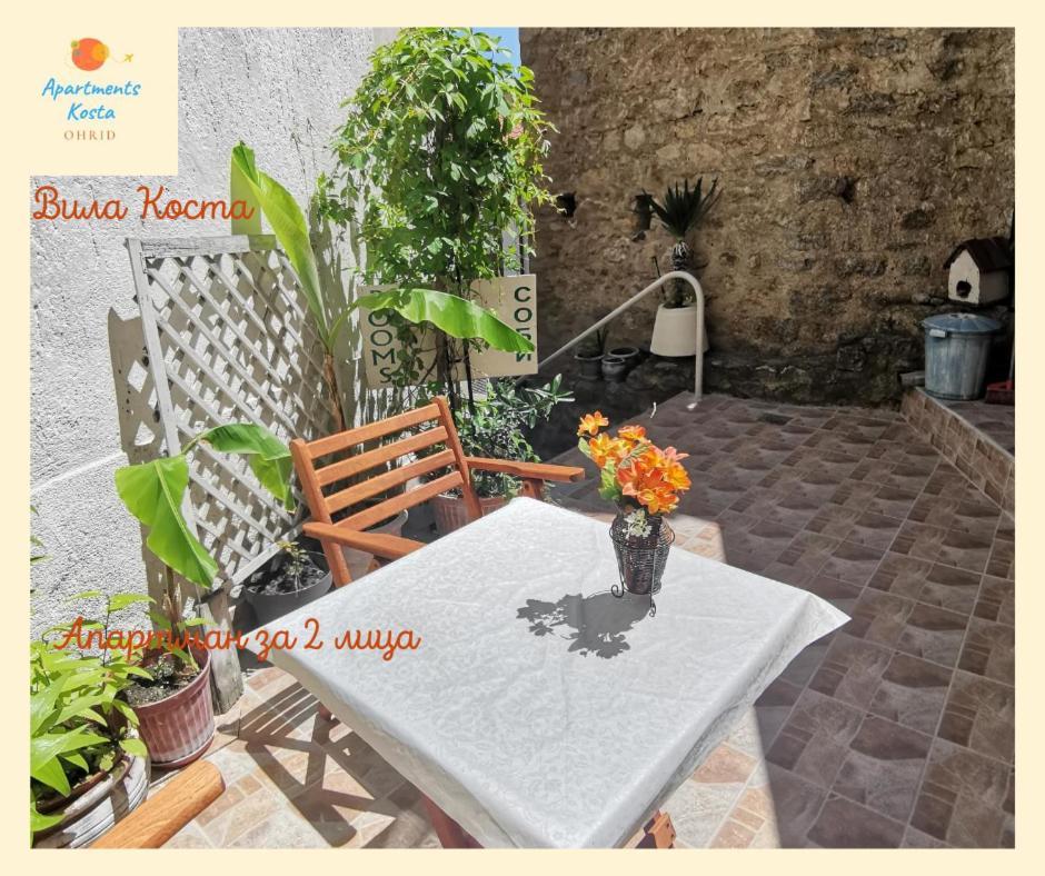 Vila Kosta City Center Port Ohrid Eksteriør bilde